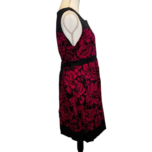 Motherhood Maternity Floral Sleeveless Dress in Black and Pink, sz L - Picture 4 of 10